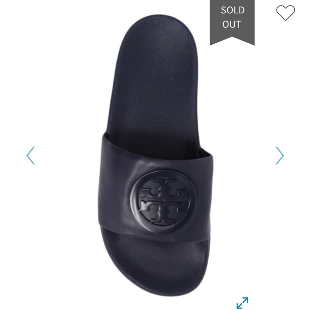 Tory Burch “Lina” slide in navy